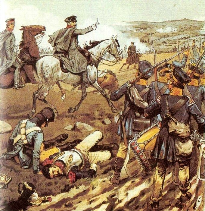 26 08 Блюхера дер Кацбахомразгром 26 августа 1813 года на речке Кацбах французской армии