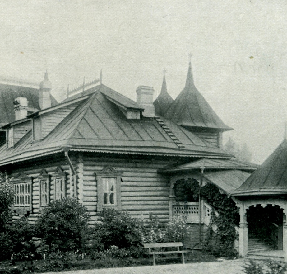 Публикация проекта Рябушкина в Ежегоднике архитекторов 1908 г